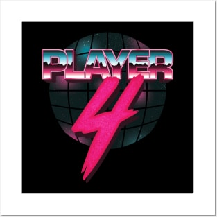 Player [4] has entered the game Posters and Art